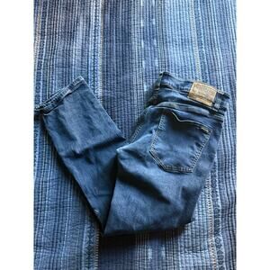 Volcom Solver Modern Straight Jeans Men’s 33x32 Blue Denim